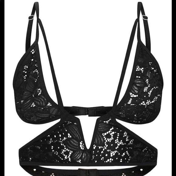 Lace longline bra - Picture 2 of 4